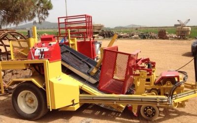 Máquinas de colocación y extracción de césped natural para terrenos deportivos