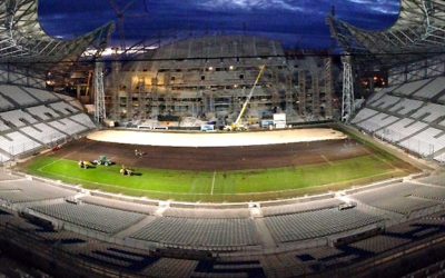 Novogreen suministra e instala el nuevo césped para el Estadio Vélodrome del Olympique de Marsella.