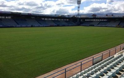 Dressing the SD Ponferradina stadium in green