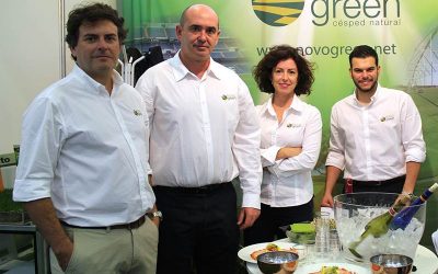 Presencia de Novogreen en las ferias europeas del césped natural