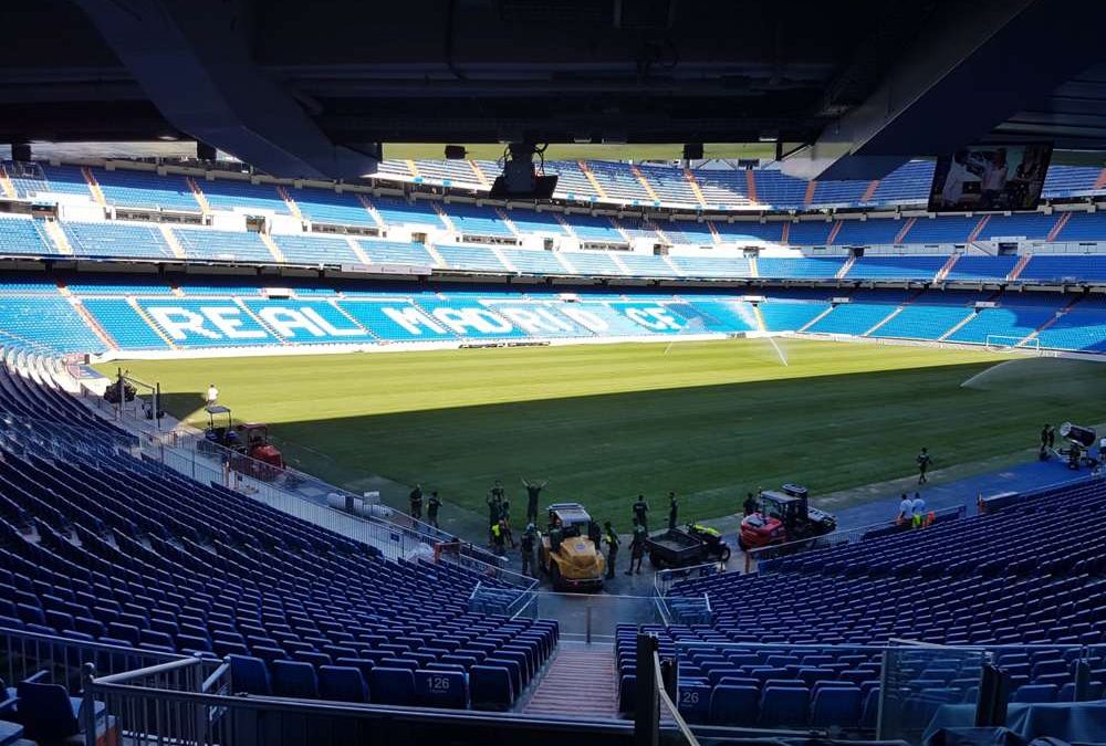 La Supercopa de España se juega sobre el césped de Novogreen