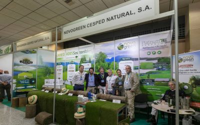 A Novogreen esteve presente no congresso da Associação Espanhola de Zeladores de Campos de Golfe.